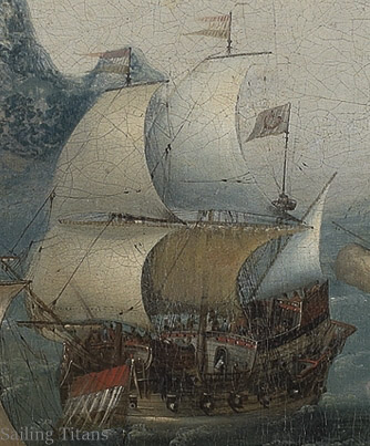 Hoorn build in 1603  painted by Abraham Willaerts