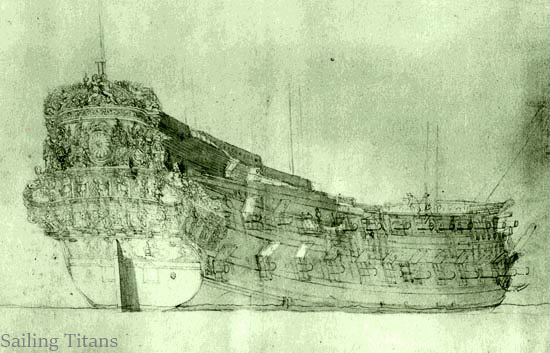 Beschermer build in 1665 painted by WvV the Elder