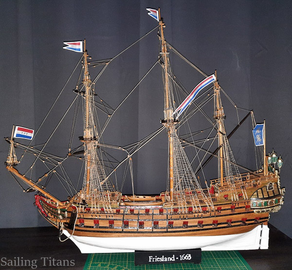 Friesland build in 1685 model