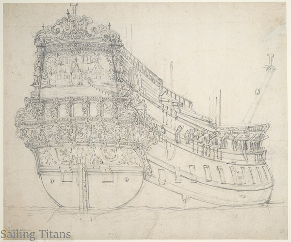 Hilversum build in 1655 painted by WvV the Younger