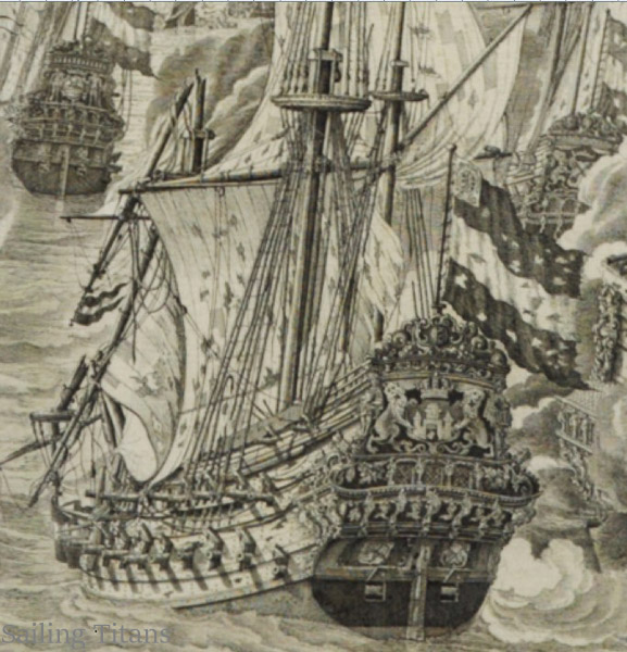 Kampen build in 1652 painted by  WvV the Elder-3 