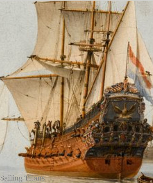 Phoenix build in 1671 painted by WvV the Younger-3