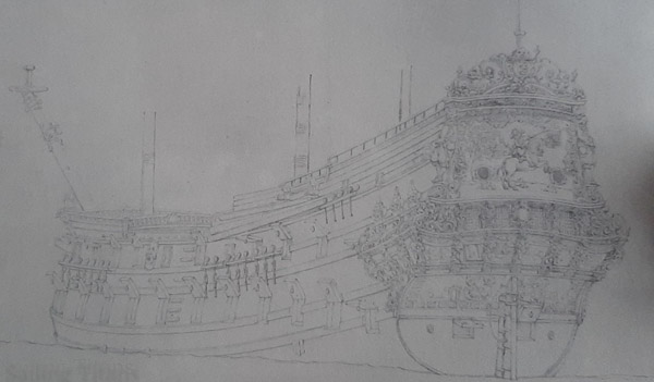 Prins te Paard maybe painted by WvV the Elder