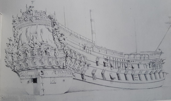 Steenbergen build in 1664 painted by WvV the Younger