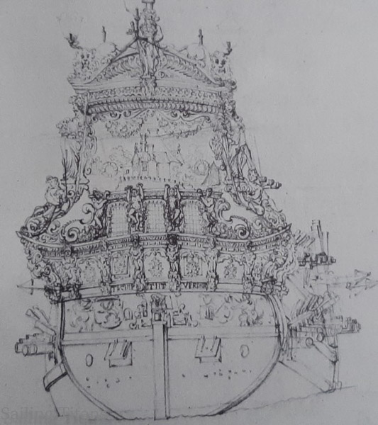 Tijdverblijf  Huis build in 1654 painted by WvV the Elder
