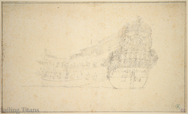 Vlissingen build in 1653  painted by WvV the Younger