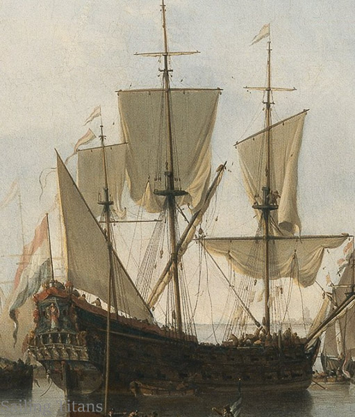 Vrede build in 1650 painted by WvV the Younger-4