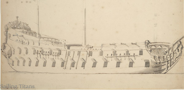 Vrijheid build in 1651 painted by WvV the Elder-6