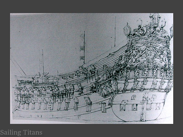 Walcheren build in 1666  painted by Willem van de Velde