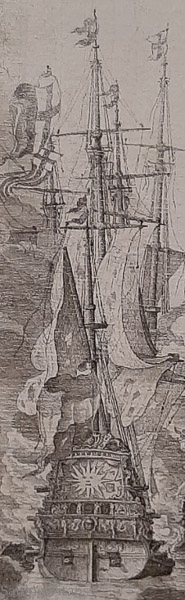 Zon build in 1640 painterd by WvV the Elder-2