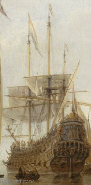 Zwieten   Huis van buid in 1653 painted by  WvV the Younger-2