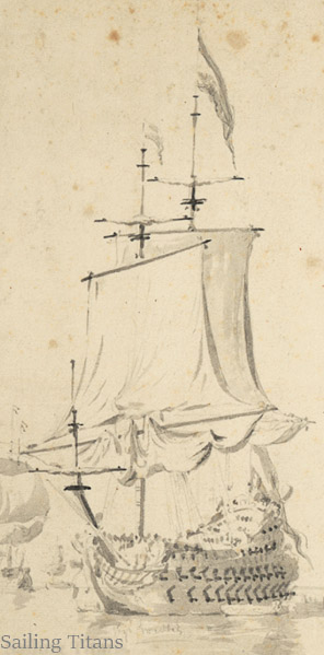 Zwieten  Huis van buid in 1653 painted by  WvV the Younger