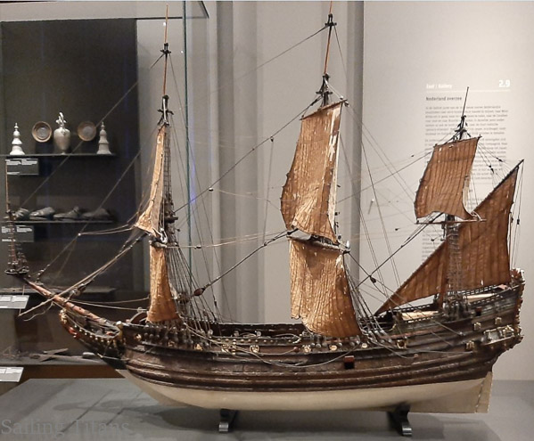 Prins Willem builld in 1650 model